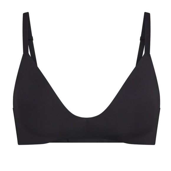 Skims‎ 36DD WIRELESS Push Up BRA Onyx Black NWT - Picture 1 of 6